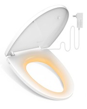 iliD Electrical Heated Elongated Toilet Seat, Three Levels of Seat Heating