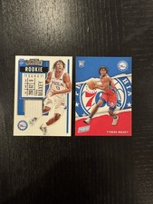 Tyrese Maxey 2020-21 Panini Rookie Ticket Patch Card RC And Fathers Day Rookie