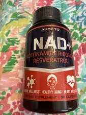 NAD+ Supplement 30pcs, Premium Nicotinamide Riboside & Resveratrol, DNA Repair