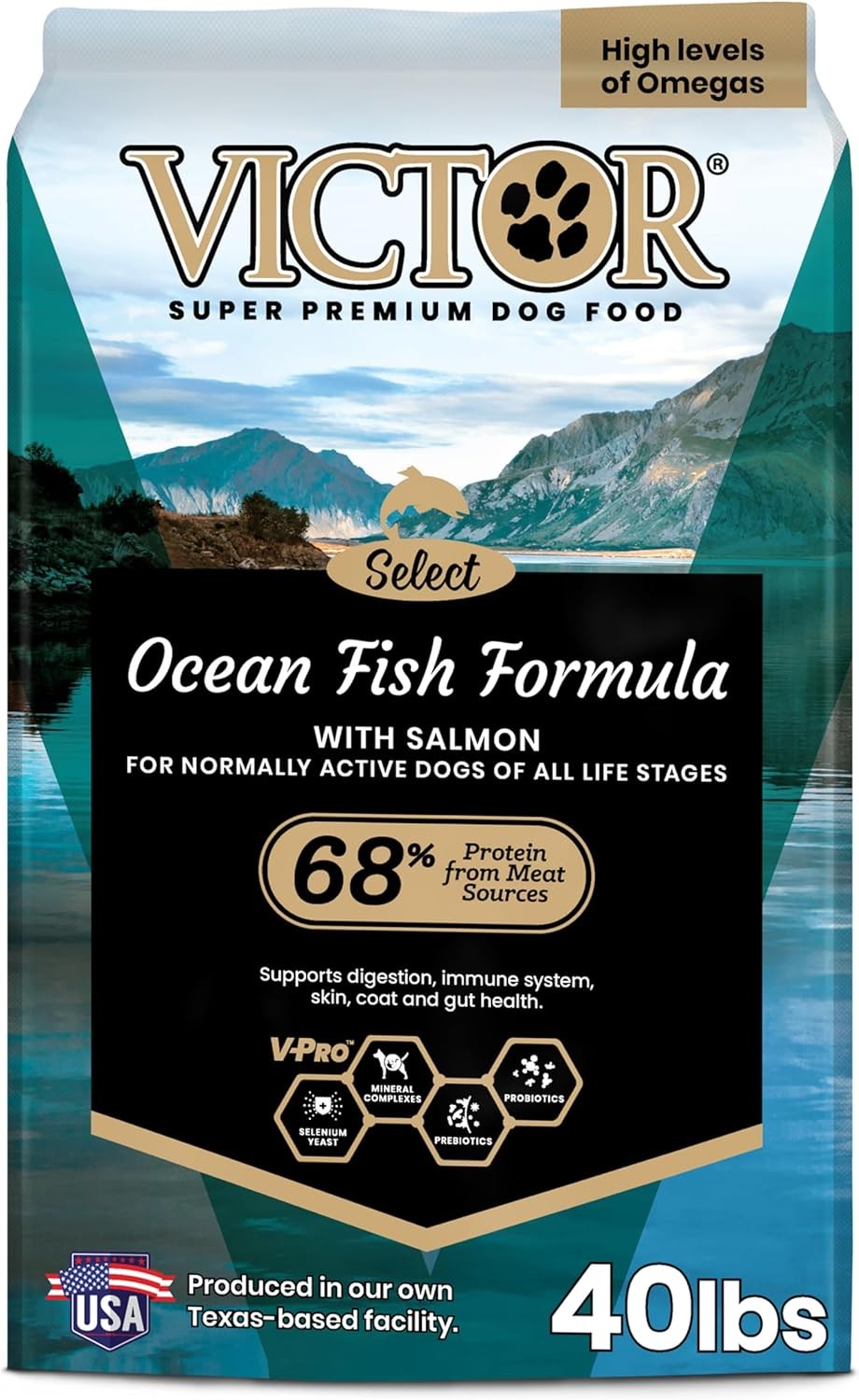 &ndash; Select Ocean Fish Formula With Salmon &ndash; Omega-3