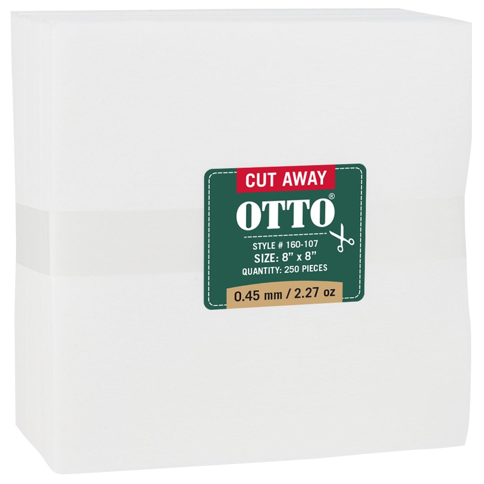 10 Pack Of OTTO Cut Away Backing Sheets - 160-107