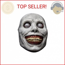 Scary Halloween Mask Smiling Demons Horror Scariest Creepy White Masks with Eye