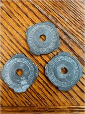 Webster-Chicago Metal Discs Cog Edge Patent Applied For 1950s