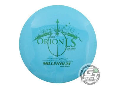 NEW Millennium Sirius Orion LS 169g Teal Green Matrix Foil Distance Driver Disc