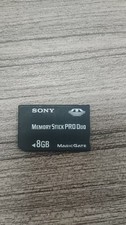 Sony MagicGate Memory Stick Pro Duo MSX-M8GS Black 8GB Memory Card For Camera