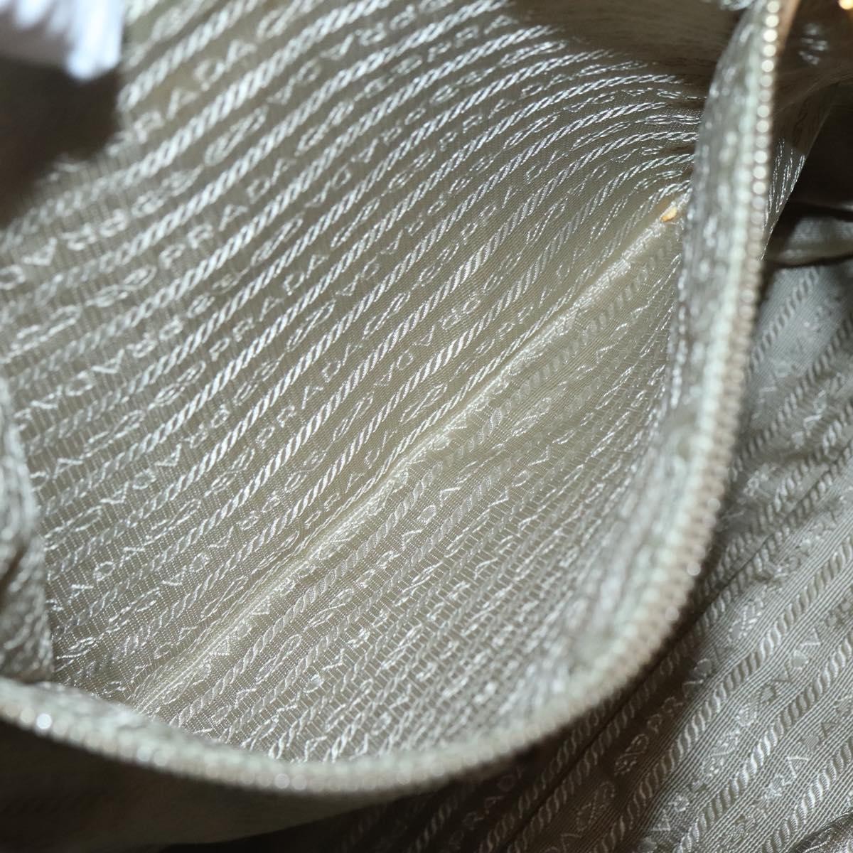 Prada Embossed Logo Convertible Open Tote Vitello Daino Brown Leather Tote Bag thumbnail 22