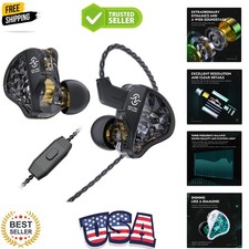 CCZ BC01 PRO in Cuffie Monitor Auricolari, IEM per Gaming, HiFi Potente Basso Ga...