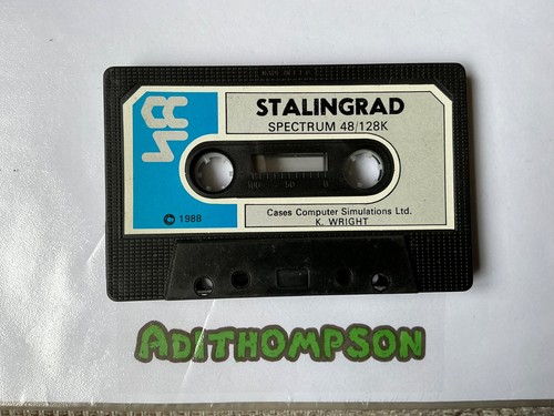 Stalingrad by Ken wright Game ZX spectrum Cassette Tape - Afbeelding 17 van 21