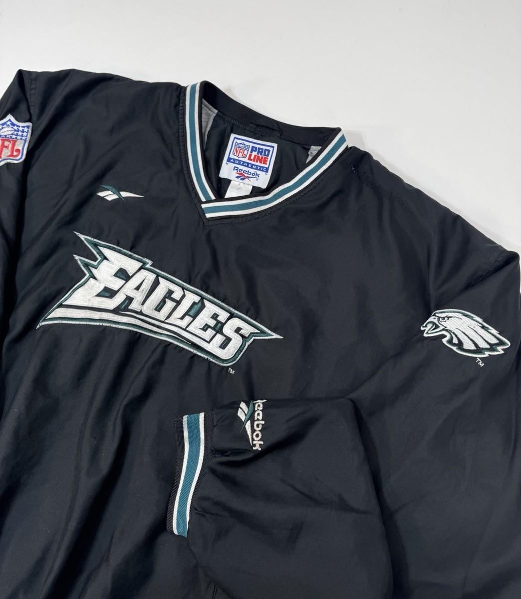 Reebok Philadelphia Eagles ナイロンジャケット Vintage 1996 Philadelphia Eagles NFL Pro Line Reebok Jacket