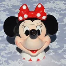 Disney Minnie Mouse Tea Pot Large Capacity Hand Painted Original Box w/ Tags