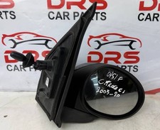 Citroen C1 2005-2013 Door Wing Mirror Manual Black Right Offside Front