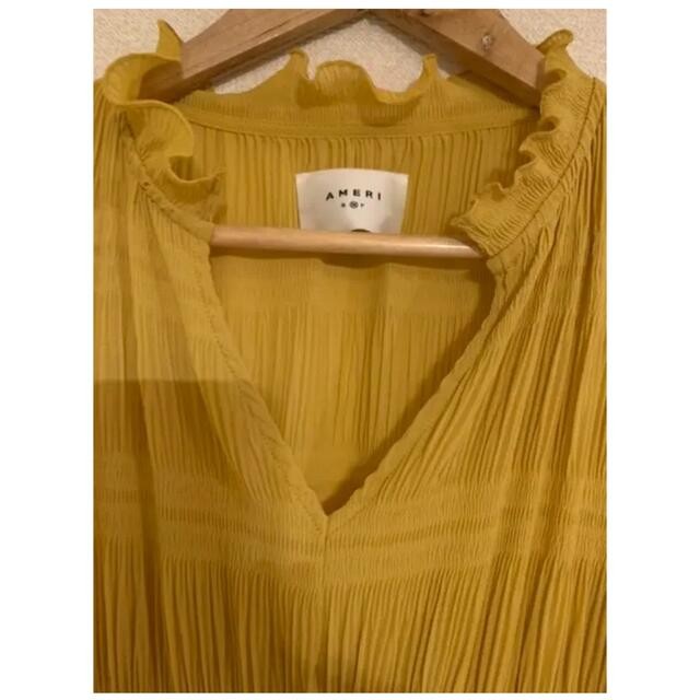 Ameri VINTAGE SHIRRING PLEATS DRESS - image 6