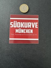 Ultras FC Bayern München Sticker Schickeria Aufkleber Sammlungsauflösung Adessiv