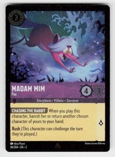 madam mim lorcana card Disney Reign of Jafar | Rhino | #069 Cost Ink 2023 Disney Lorcana En 2-rise
