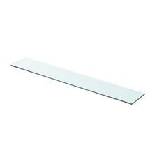 1/2x Shelves Panel Glass Clear Sheet Shelf Panel Ledge Multi Sizes vidaXL