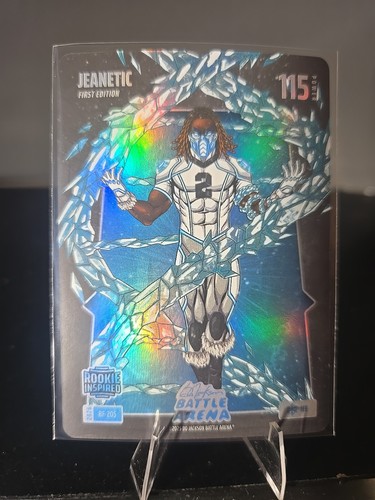 2026 Bo Jackson Battle Arena #BF-205 JEANETIC Ashton Jeanty Ice RC Black Foil