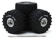 Greenlight 13547 1/18 Scale Goodyear - 66-Inch Monster Truck Wheel And Tire
