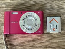 SONY Cyber-shot DSC-W810 20.1MP Digital Camera Pink Tested Condition