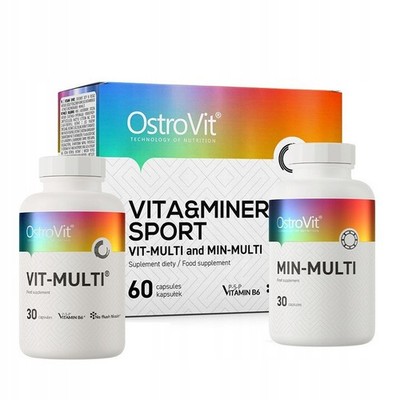 OstroVit VITA MINERALS METHYLIERTE MULTI-komplex VITAMINE UND MINERALIEN