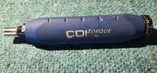 CDI TORQUE 401SM MICRO ADJ. SCREWDRIVER RANGE 5 TO 40 INCH-LBS 1/4" DRIVE! USED!