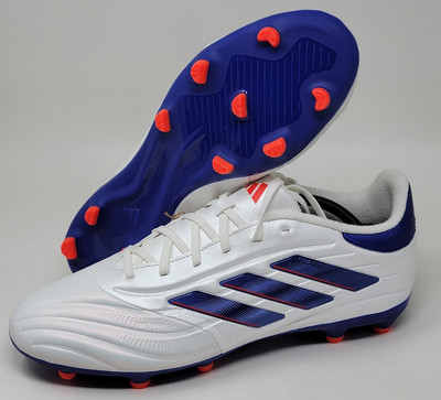 Adidas Soccer Cleats Men s Size 12 Copa Pure 2 League FG IG6408 White Blue NEW
