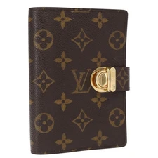 LOUIS VUITTON Monogram Agenda Koala PM Day Planner Cover R21013 LV Auth BA8892