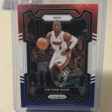 2023-24 Panini Prizm - Dwyane Wade #182 Red White & Blue Prizm