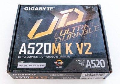 GIGABYTE A520M K V2 Mainboard AM4 Ryzen 5000 DDR4 5100MHz (B-Ware)