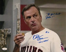 Chelci Ross Signed 11x14 Major League Jobu & Eddie Harris JSA