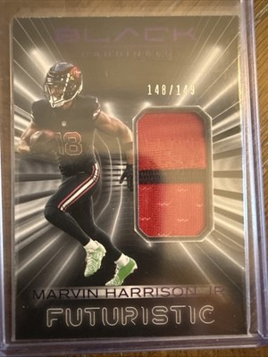 2025 Panini Black - Futuristic Marvin Harrison Jr. #FUT-MHJ Royal /149