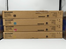 Sharp MX-23GT Set 4 Original Toner Cartridges Black Yellow Magenta Cyan FREEPOST
