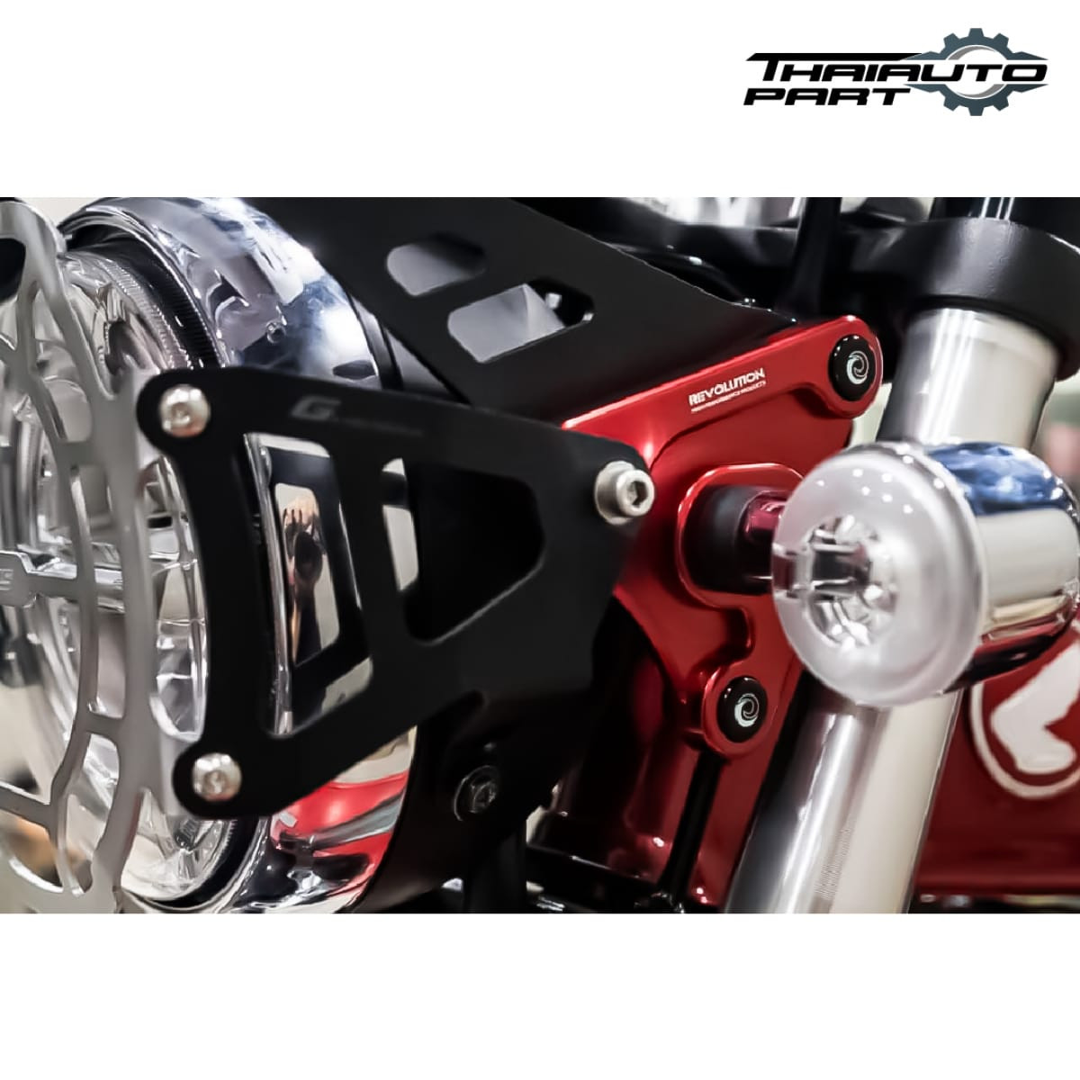 For Honda Dax125 ST125 2022-24 Blue Pair LH RH Front Head