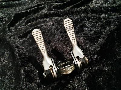 Vintage Suntour Power Ratchet Unterrohr Schalthebel Clamp-On Raleigh Japan Fahrrad