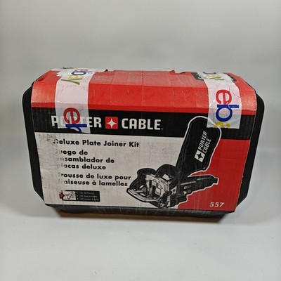 Porter Cable Model 557 Plate Joiner Biscuit Joiner Kit In Original