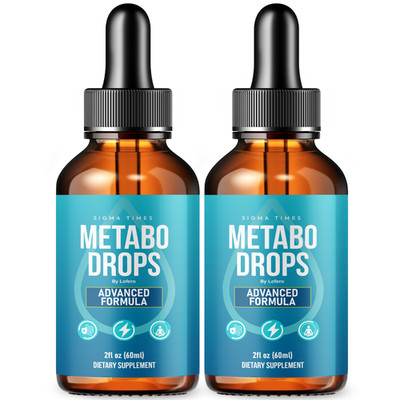 (2 Pack) Metabo Drops Liquid Supplement Weight Loss Fat Burner Healthy Digestion