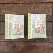 Classic Winnie The Pooh Second  Third Year Photo Albums 4x6 Picture Child
