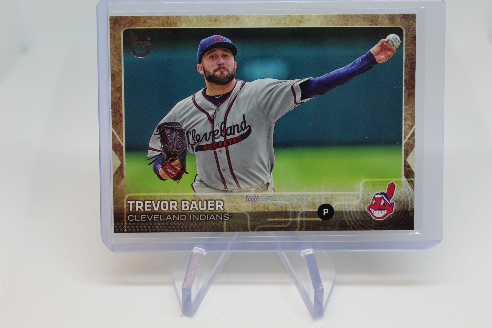 2015 Topps Update #111 Trevor Bauer Throwback Variations