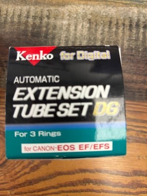 Kenko Auto Extension Tube Set DG for Canon EOS Lenses  NEW IN BOX
