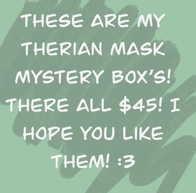 Therian Mask Mystery Boxes! FELINE ONLY Super Cute Great Quality - Image 2 of 3