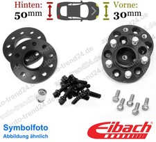 Eibach Spurverbreiterung schwarz VA 30mm & HA 50mm für Porsche Macan 95B 14-25