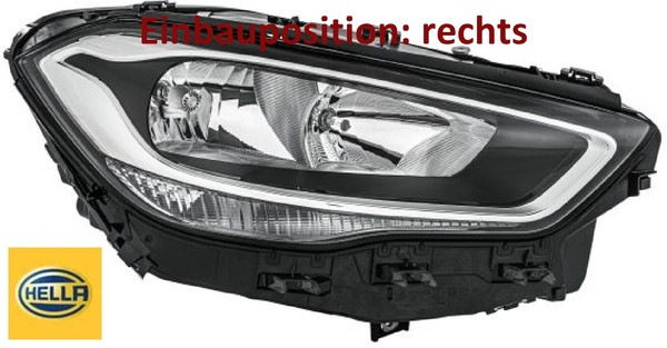 Hella 1EG013074-121 Hauptscheinwerfer Rechts Scheinwerfer FüR Mercedes-Benz-image