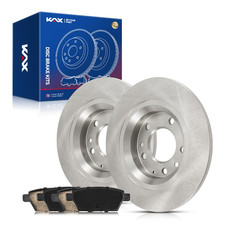 Kax Rear Brake Kit Oe Brake Rotors And Ceramic Brake Pads Fits Ford Fusion