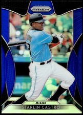 2019 Panini Prizm #224 Starlin Castro Blue Prizm E1