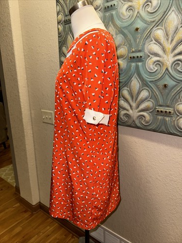 Paper Crane Peter Pan Collared Mod Dress Anthropologie Shift Retro Medium Hippie - 第 2/10 張圖片