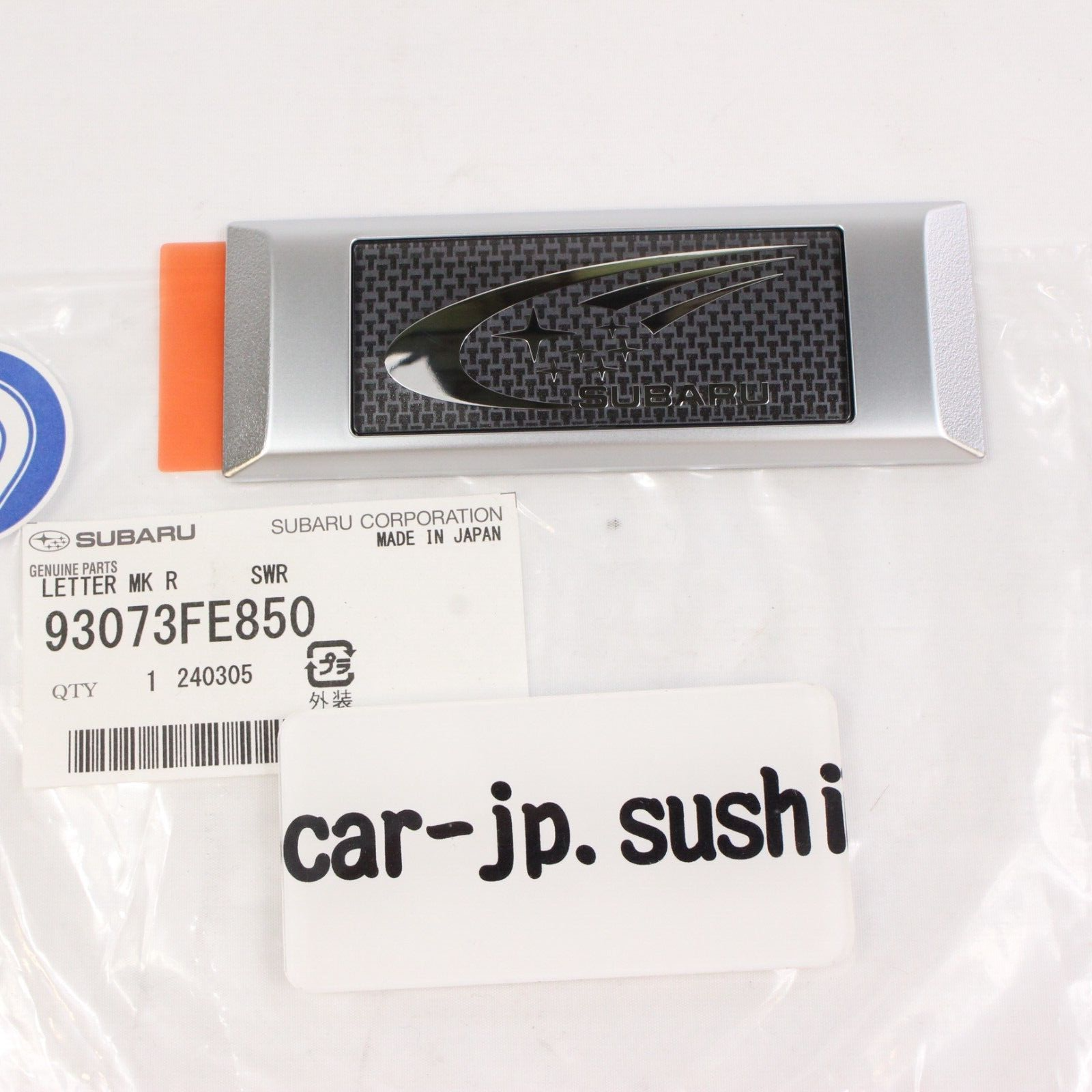 Subaru Genuine 02-07 Impreza WRX STi GDA/B Carbon SWRT 93073FE850 ...