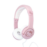 OTL Technologies Hello Kitty Kids Wired Headphones in Soft Pink with Rose Gold