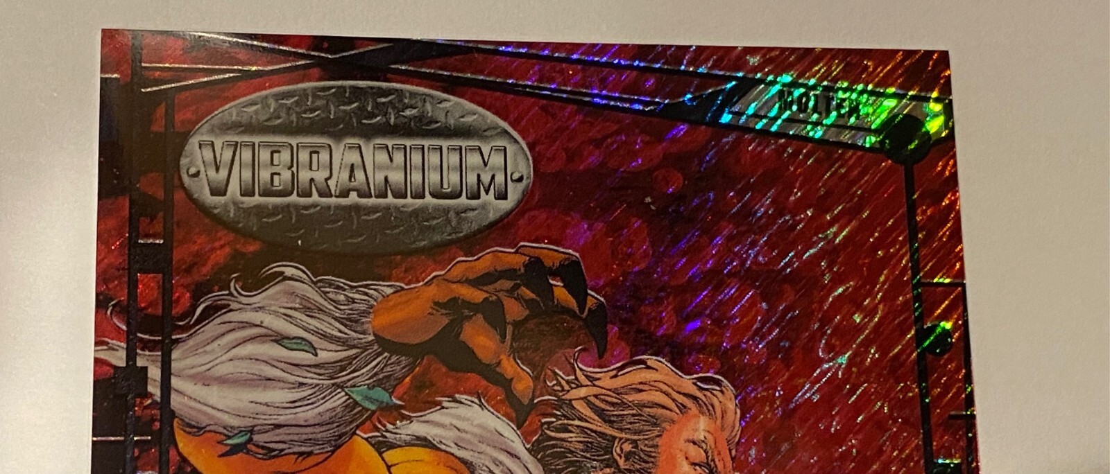 2015 Marvel Vibranium Molten #11 SABRETOOTH Variant 12/299 Sparkle Raw Frame🔥🔥