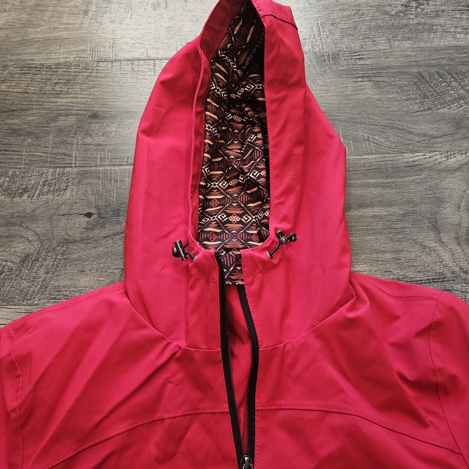 Pendleton Rain Jacket Womens Small Full Zip Hoode… - image 6