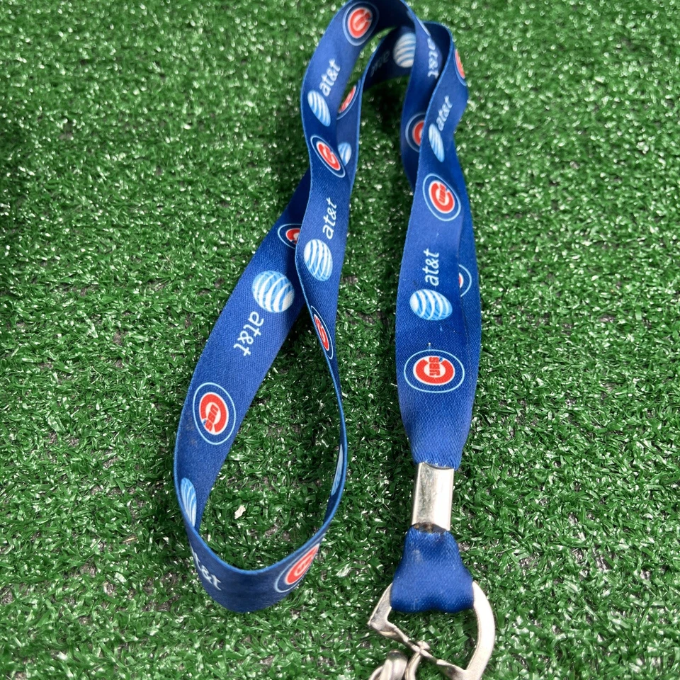 Lot of 2 Chicago Cubs Lanyards: Embroidered Collectors Patch & Logo - Image 3 of 4