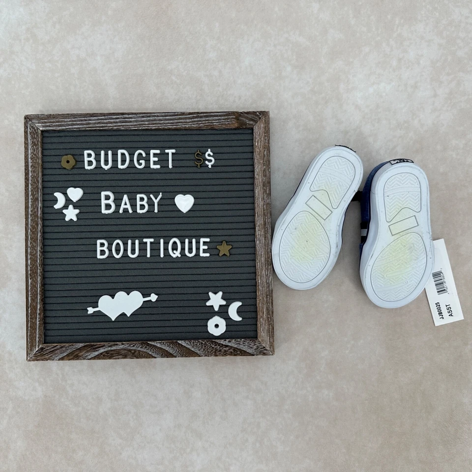 Новый с Ярлыками JANIE и JACK синий Chambray поскользнуться на туфли размер 6 ребенка ясельного возраста - Изображение 4 из 4